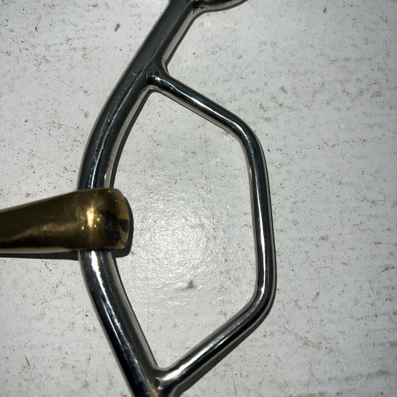 New Showman Lifesaver Snaffle Bit Short Shank AA-500
