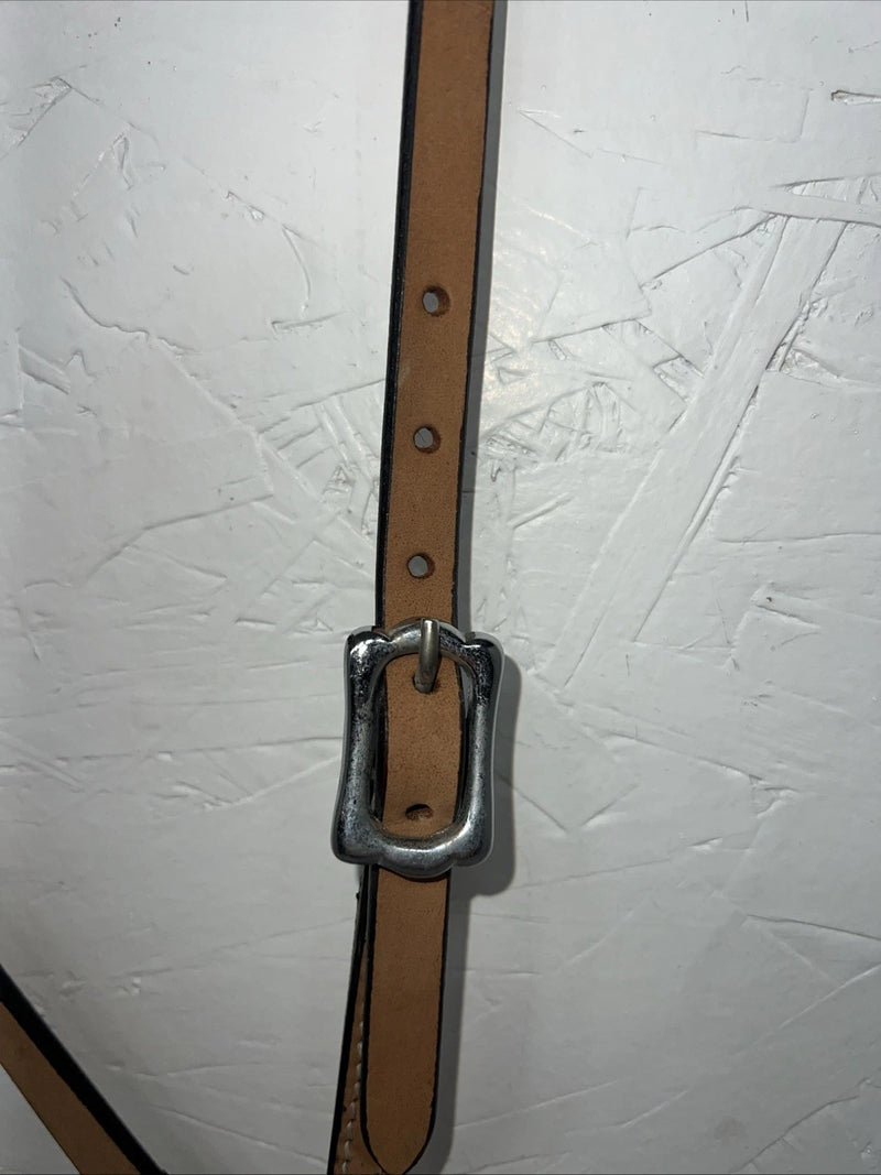 New Royal King Light Oil Brown Leather Running Martingale #53-4275 BB-46