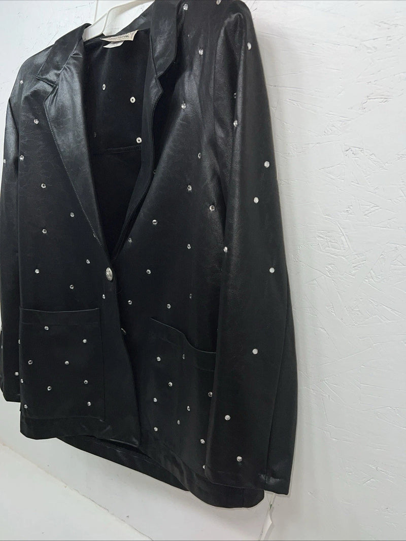 New Women’s Black 1849 Authentic Ranchwear Western Show Jacket WW-10 