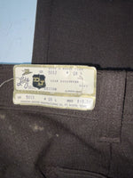 New Vintage Brown Dickson Jenkins Polyester Pants #5017 3A-37