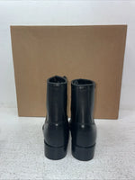 New Kids Black Lace Up American West Cowboy Boots. 2120 12.5 12 1/2 D. 23-21