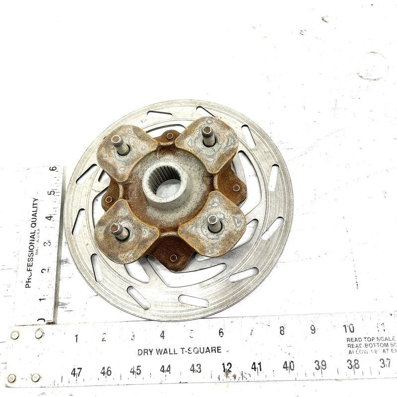 12 Yamaha Grizzly 550 YFM550 4x4 OEM Front Wheel Hub/Rotor B16-F510D-03-00 AY65