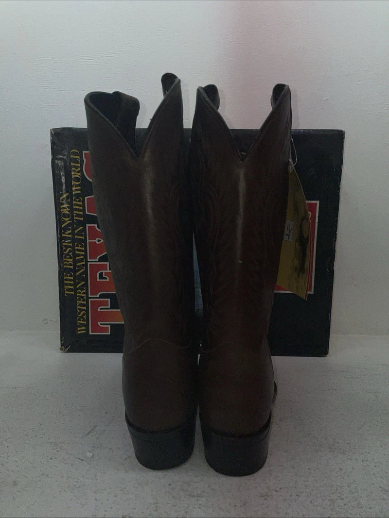 New Men’s Brown Texas Imperial Cowboy Boots. M 271 9 D. 3-43