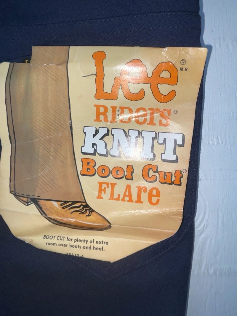 New Vintage Blue Lee Polyester Pants #2004041 OO-51