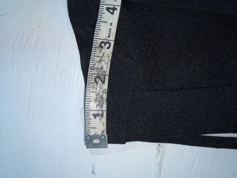New Vintage Black Circle S Polyester Pants #CP4793 SS-17