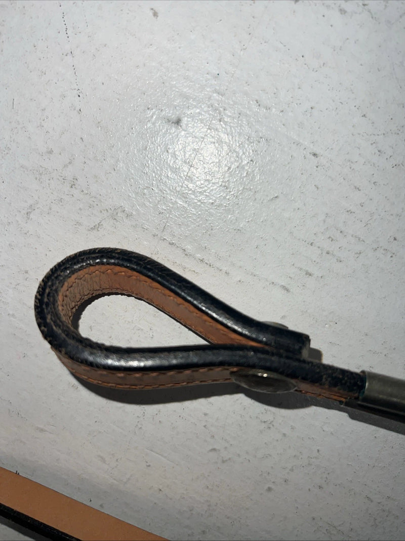 New Genuine Leather Split Reins With Metal Accents Y-5