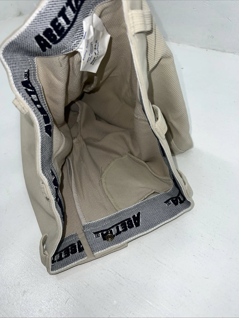 New Women’s Tan ABETTA knee Patch English Riding Breeches. 30 L C-47