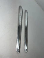 New Aluminum Silver Horse Sweat Scraper Set Of 2 3C-21