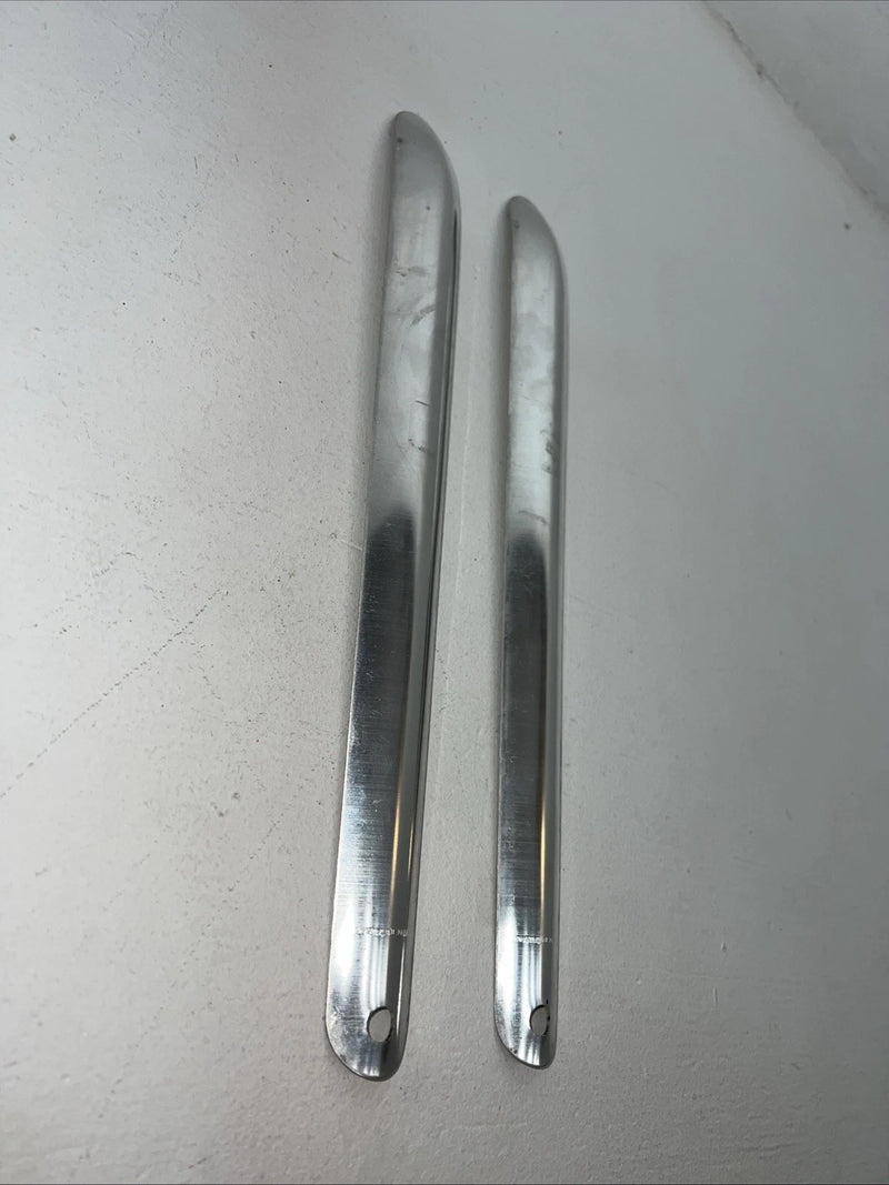 New Aluminum Silver Horse Sweat Scraper Set Of 2 3C-21