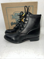 New Women’s Black Smoky Mountain Lace Up Cowboy Boots. 3009Y 6 D. 20-126