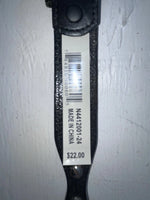 New Black Genuine Leather Nocona Silver Pendent 24” Belt #N4412001 NN-66