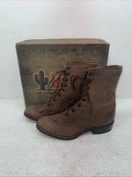 New Men’s Brown Lace Up Laredo Cowboy Boots. 1225 8 E E. 1-85