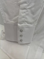 New Men’s White Horse White Long Sleeve Pearl Snap 3XL E-19