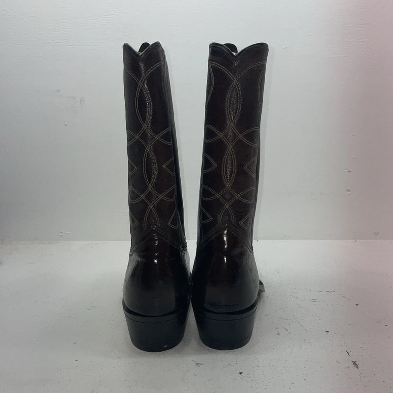 New Women’s Brown Texas Brand Cowboy Boots. 6914 12 B. 15-148