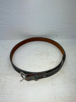 New Gray Genuine Leather Comanche Tooled 34” Belt #10357 Z-106