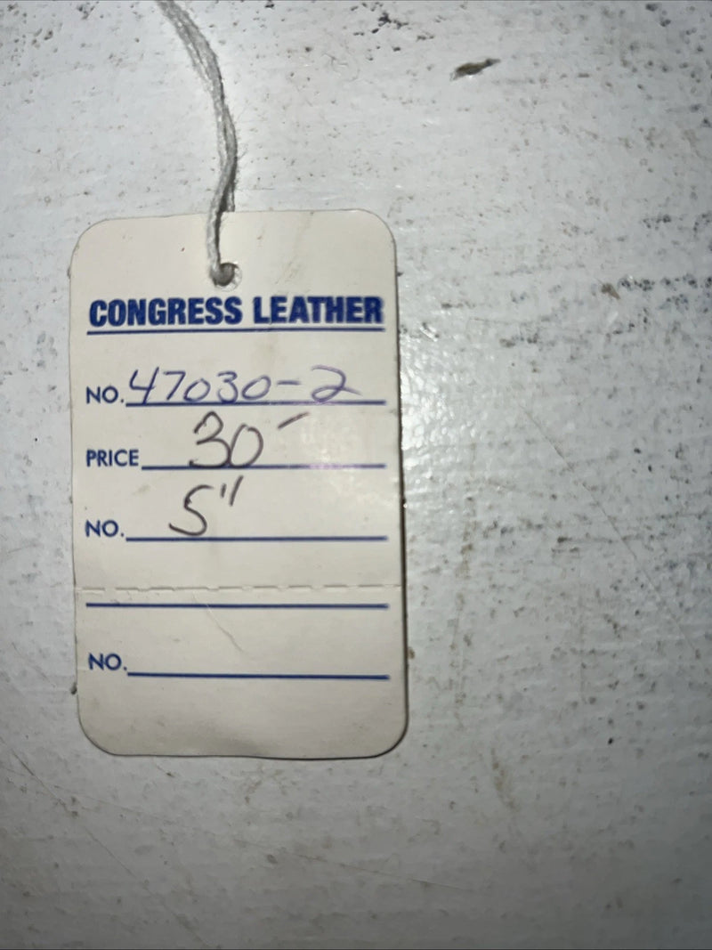 New Congress Leather Tom Thumb 5” Bit #47030 V-500
