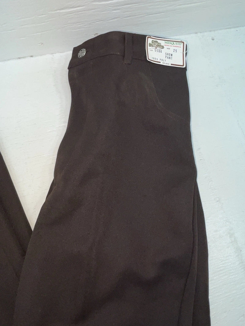 New Vintage Brown Mesquite Polyester Pants #5506 3A-39