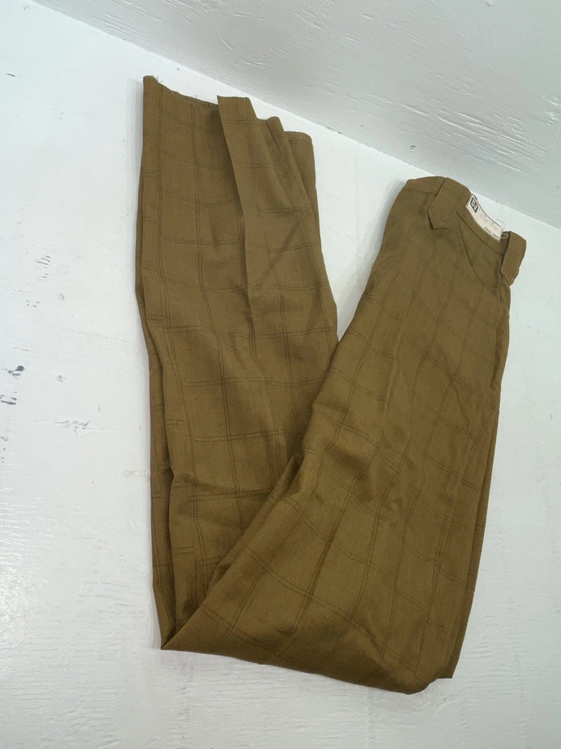 New Vintage Brown Dickson Jenkins Polyester Pants #2138 XX-53
