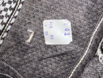 New Vintage Black And White Checkered Panhandle Slim Polyester Pants #8042 SS-71