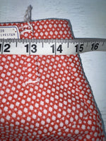 New Vintage Red Polka Dot Panhandle Slim Polyester Pants #8022 XX-59