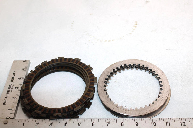 03 Suzuki Vinson 500 Lt-f500f Oem Clutch Plate Set 21441-03G50 21451-44D00 AS24