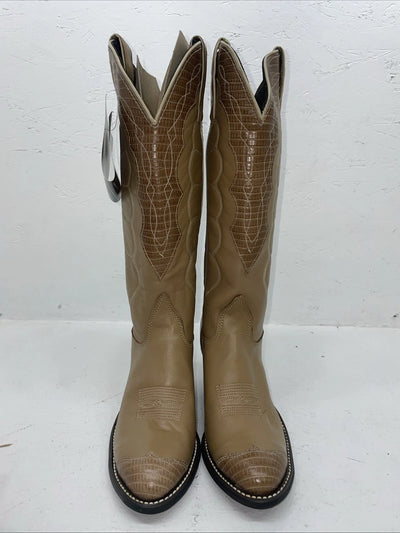 New Women’s Brown Kenny Roger’s Cowboy Boots. 40508 5 M. 2-46