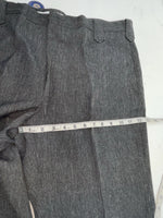 New Vintage Gray Circle S Polyester Pants #CP4776 XX-74