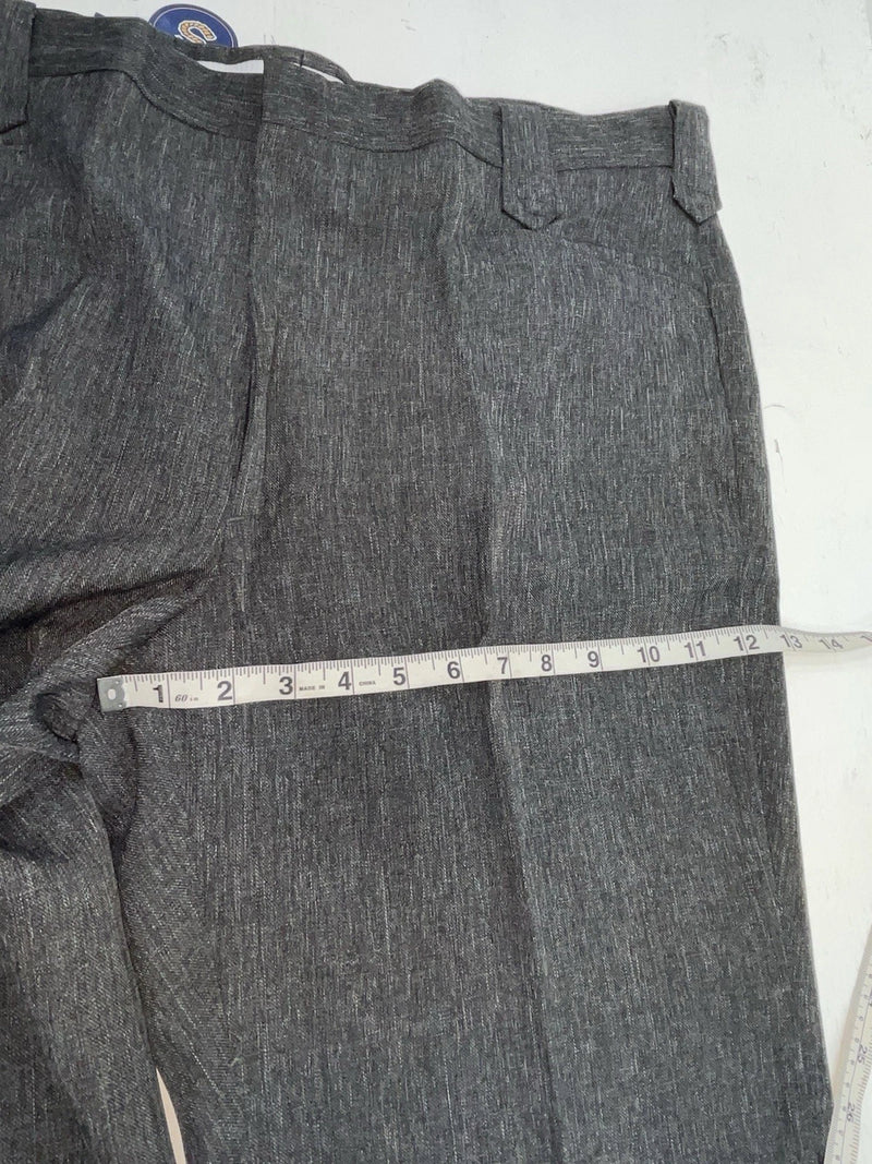 New Vintage Gray Circle S Polyester Pants #CP4776 XX-74