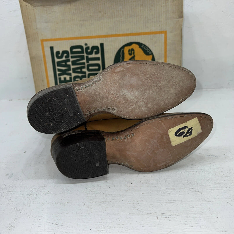 New Women’s Brown Texas Brand Cowboy Boots. 6 B. 20-80