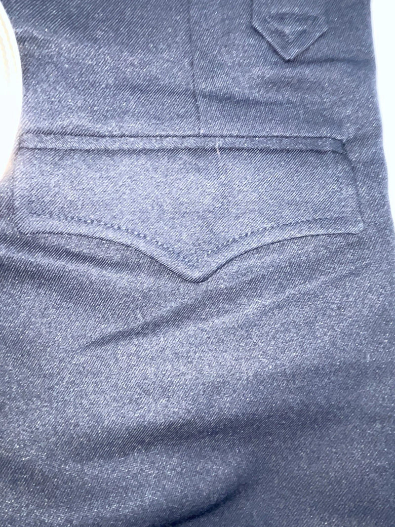 New Vintage Blue Circle S Polyester Pants #9311 OO-39