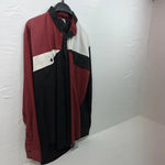 New Men’s Cowboy Threads White Black Red Long Sleeve Button Up Small B-56
