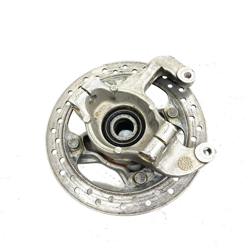 12 Polaris Sportsman 550 OEM Left Steering Knuckle/Hub Assembly 5143613 AP238
