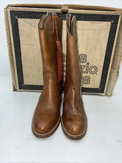 New Women Brown Capezio Cowboy Boots. L 401 5 M. 20-99