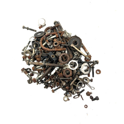 1992 Suzuki Quadrunner 160 OEM Nut Bolt Spacer Hardware Kit AS32