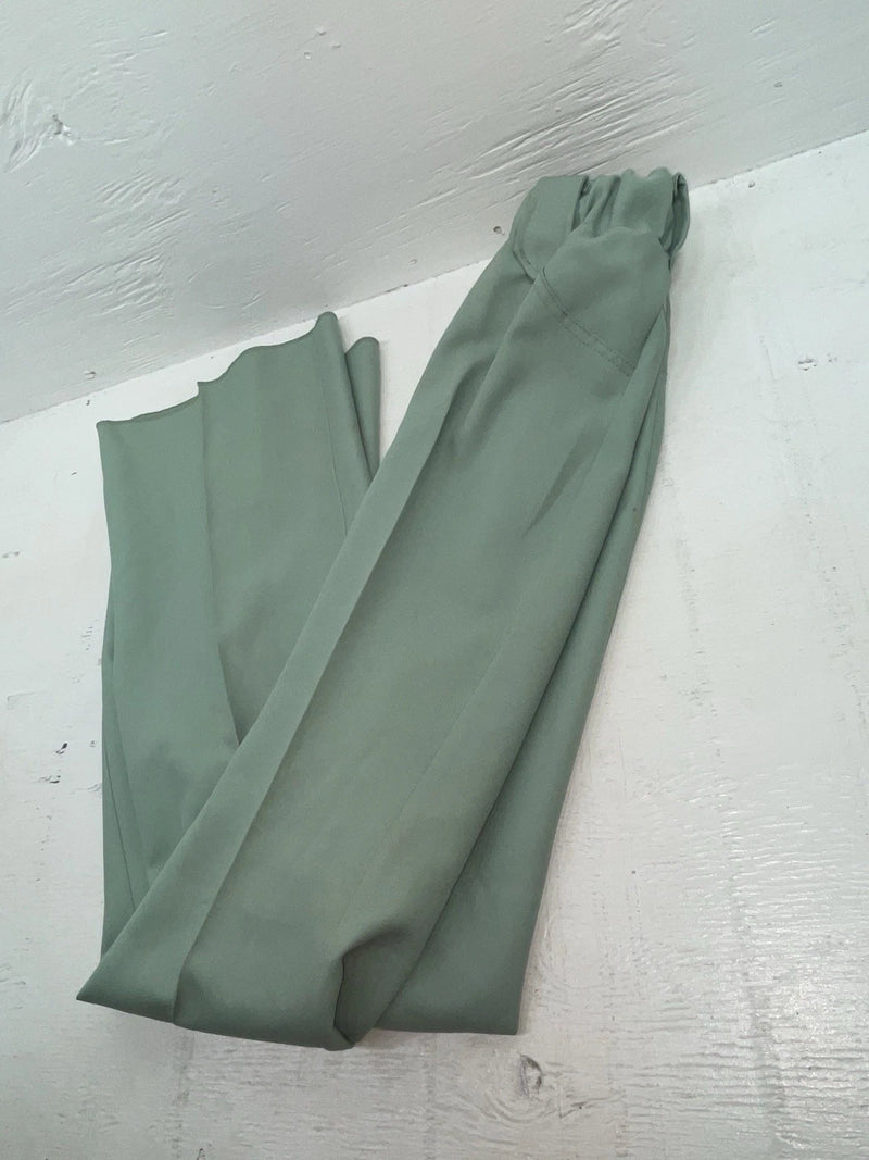 New Vintage Green Panhandle Slim Polyester Pants 3A-55