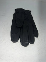 New Black Leather Tuff Mate Riding And Show Gloves Men’s Large Q-506