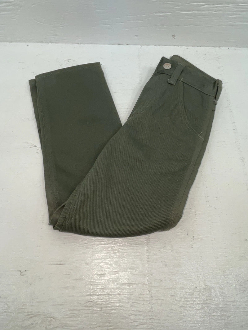New Vintage Green Wrangler Polyester Pants #221 VV-15