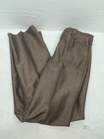 New Vintage Brown Circle S Polyester Pants #CP5091 SS-12