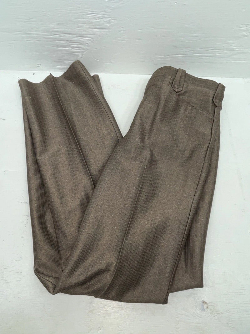 New Vintage Brown Circle S Polyester Pants #CP5091 SS-12