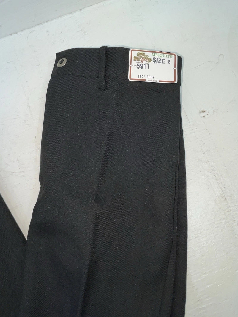 New Vintage Black Mesquite Polyester Pants #5911 XX-38