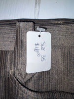 New Vintage Brown Circle S Polyester Pants #CS5091 SS-13
