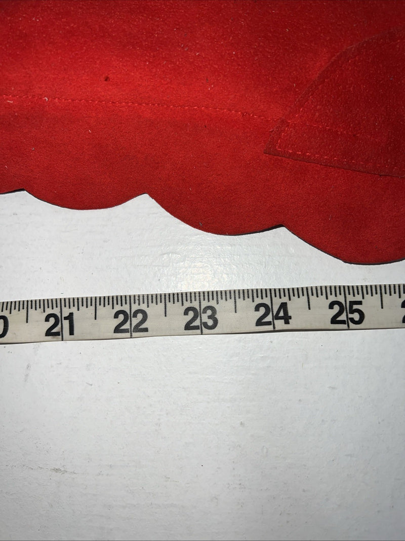 NOS Red Show Chaps Adjustable Waist 42” I-81
