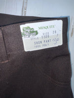 New Vintage Brown Mesquite Polyester Pants #5506 XX-50