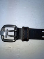 New Black Genuine Leather HD Xtreme 32” Belt #N2710802 JJ-21