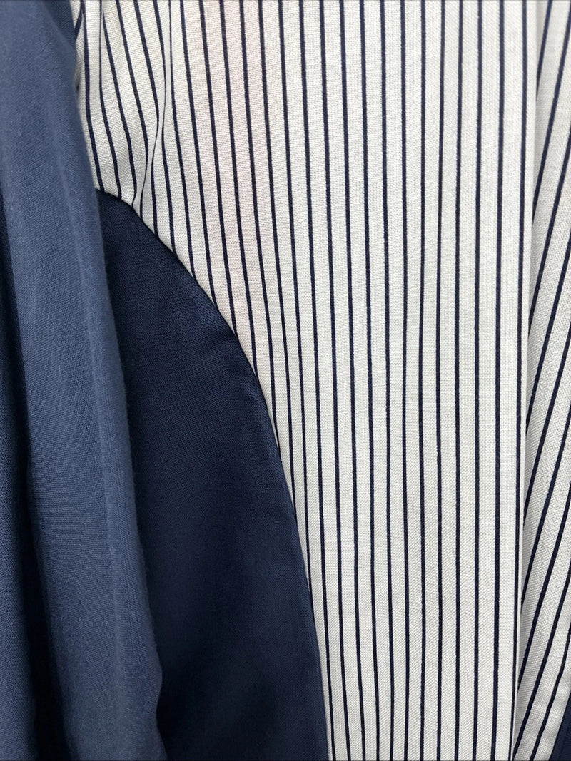 New Boys Cowboy Threads Blue White Long Sleeve Button Up Large DD-5