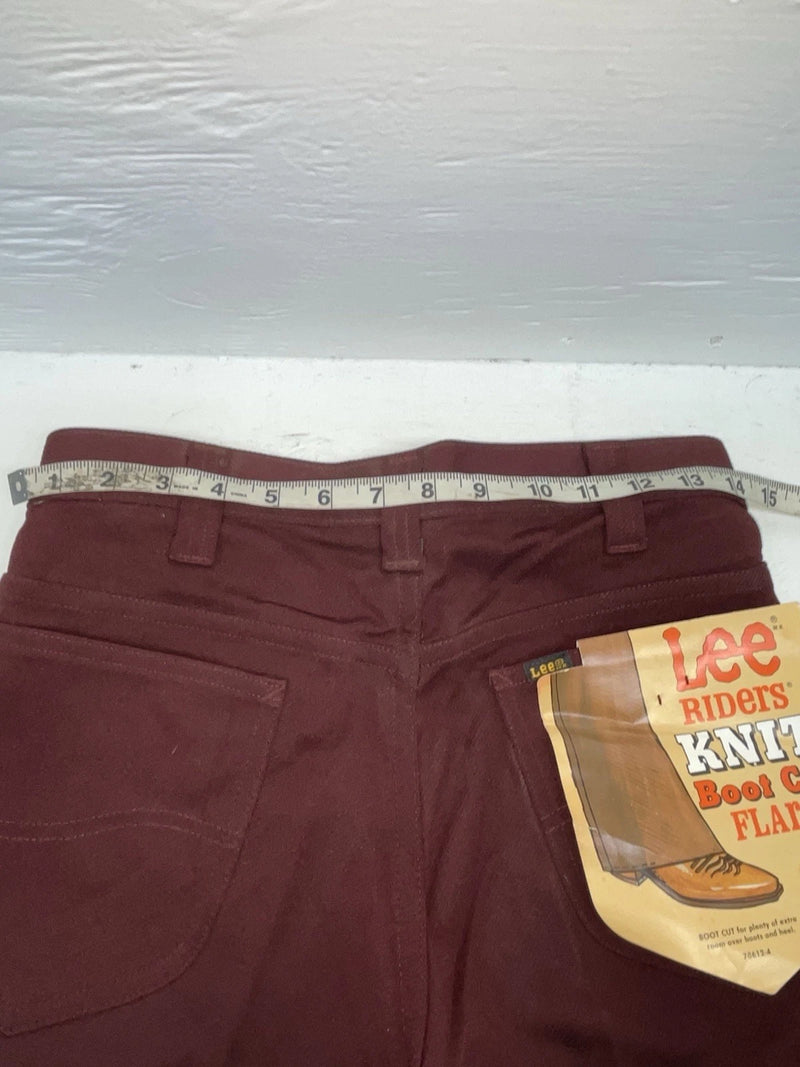 New Vintage Red Lee Polyester Pants #2004061 OO-87