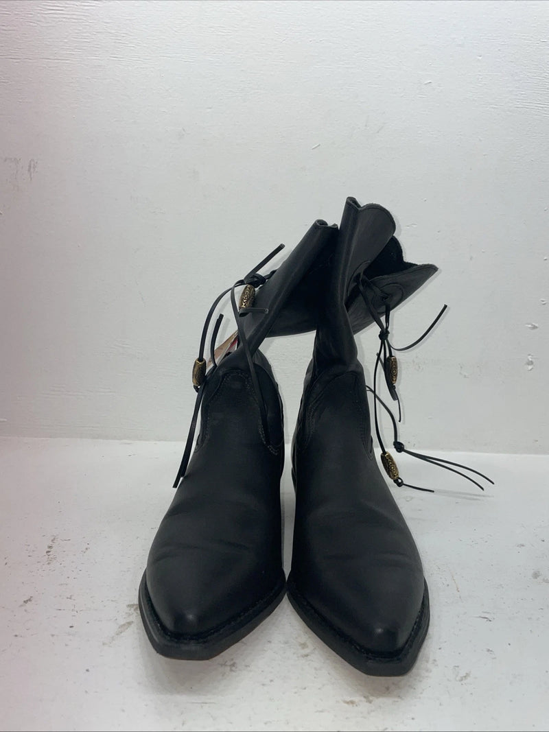 New Men’s Black Capezio Cowboy Boots. L 870 9 M. 8-45