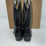 New Children’s Black Bronco Cowboy Boots. 10.5 10 1/2 D C1890. 24-60