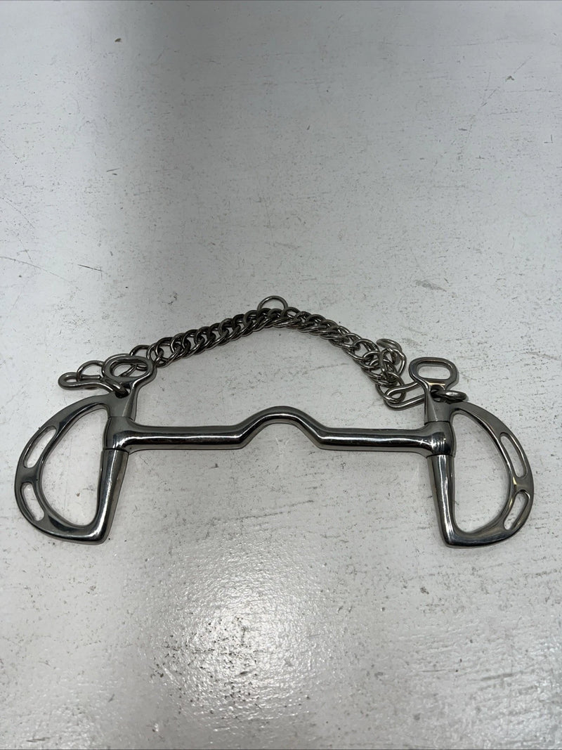 New Tough 1 6” Medium Port Kimberwick Bit #28-163 N-501