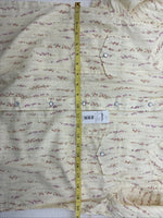 New Kids White Horse Yellow Floral Long Sleeve Pearl Snap Medium CC-110